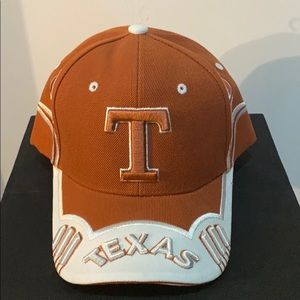 Texas Orange and White Cap
